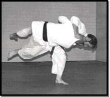 David Dye throwing his Judo sensei