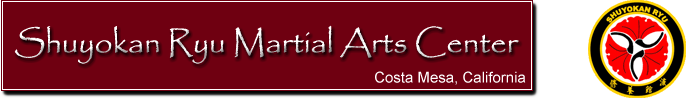 Shuyokan Ryu Martial Arts Center